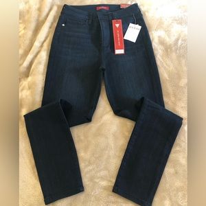 GUESS High Waisted Skinny Jeans